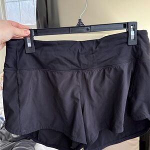Lululemon Athletica Black Athletic Shorts